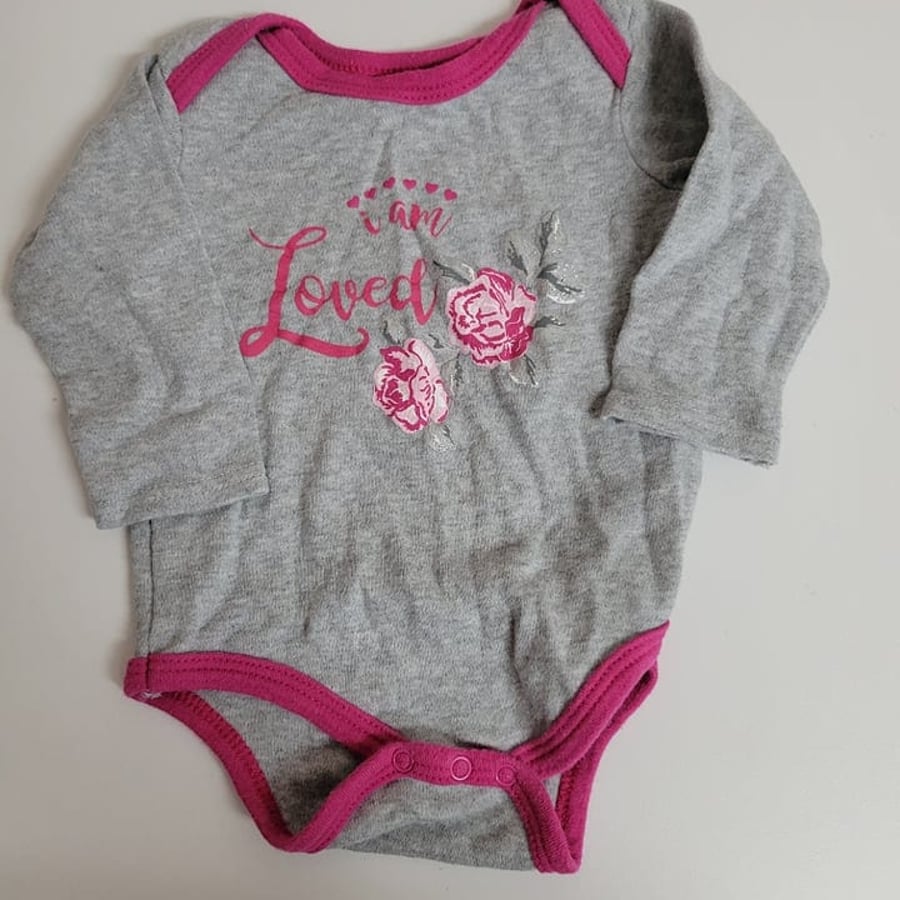 GIRLS - #952 - 6/9 Months - Onesie