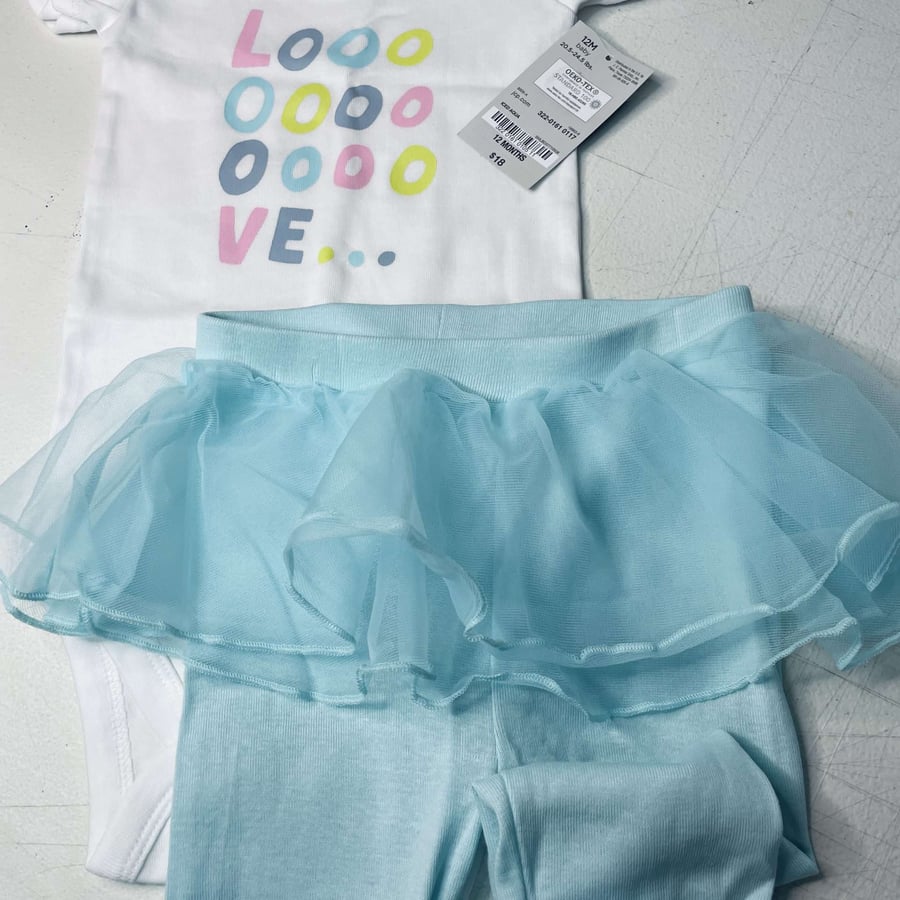 GIRLS - #89 - 12 Months - NEW - Outfit
