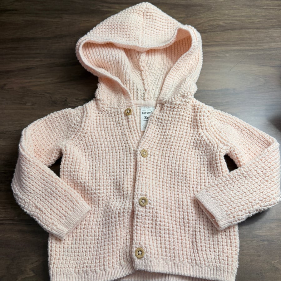 GIRLS - 3 Month - Cable Knit Sweater