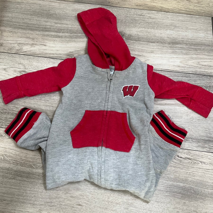 BOYS - 6/12 Month - Hoodie Jumpsuit