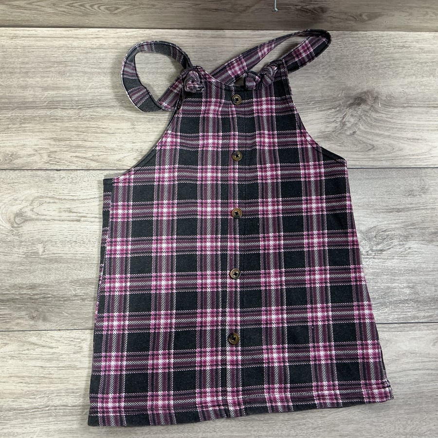 GIRLS - 7/8 - Overall Dress