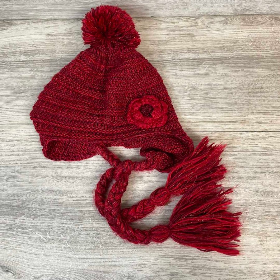 GIRLS - Size 4/5 - Fuzzy Hat