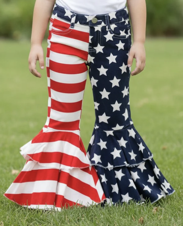 Pre-Order | Sassy & Patriotic Bell Bottoms