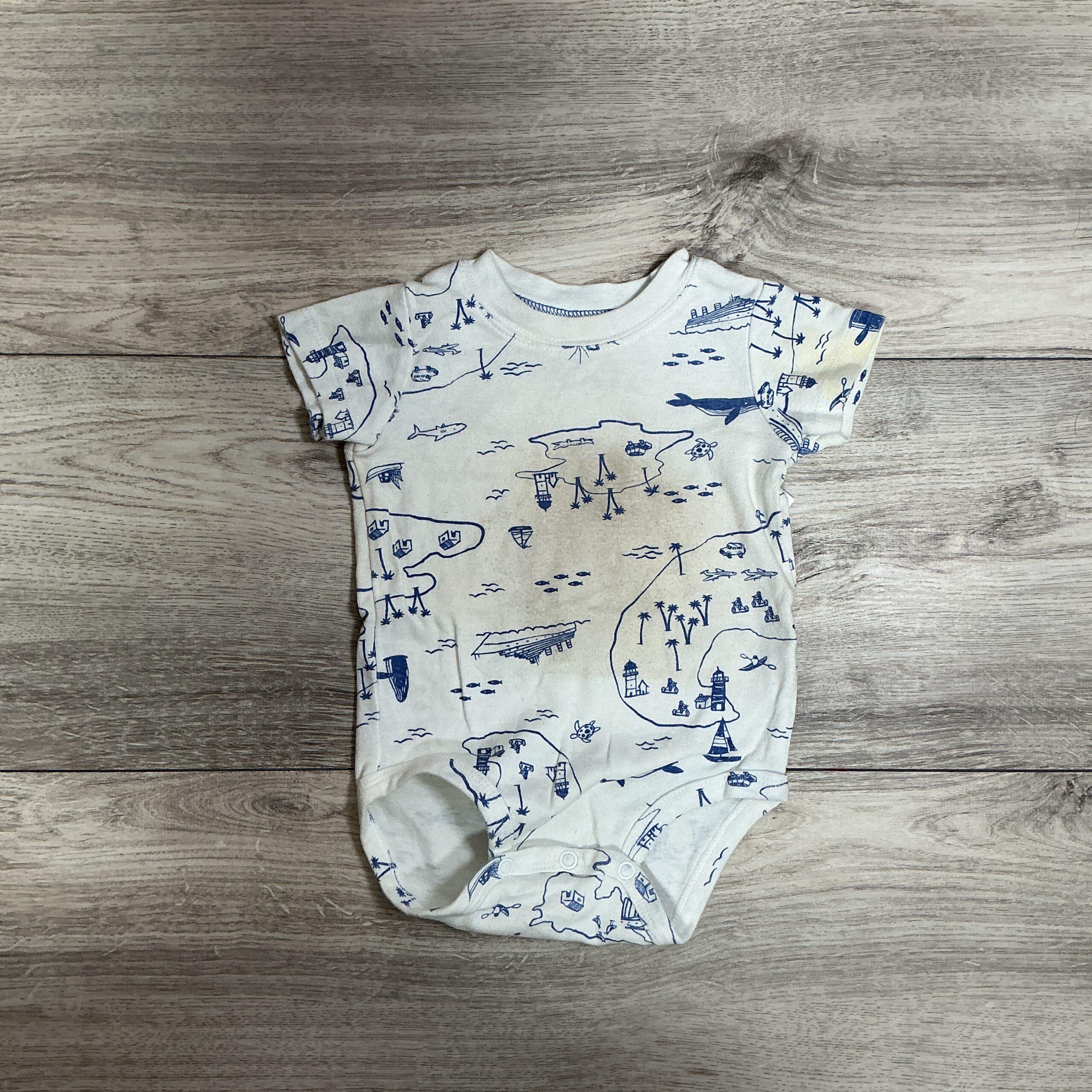BOYS - 12 Month - Onesie - Heavy Play Clothes Condition