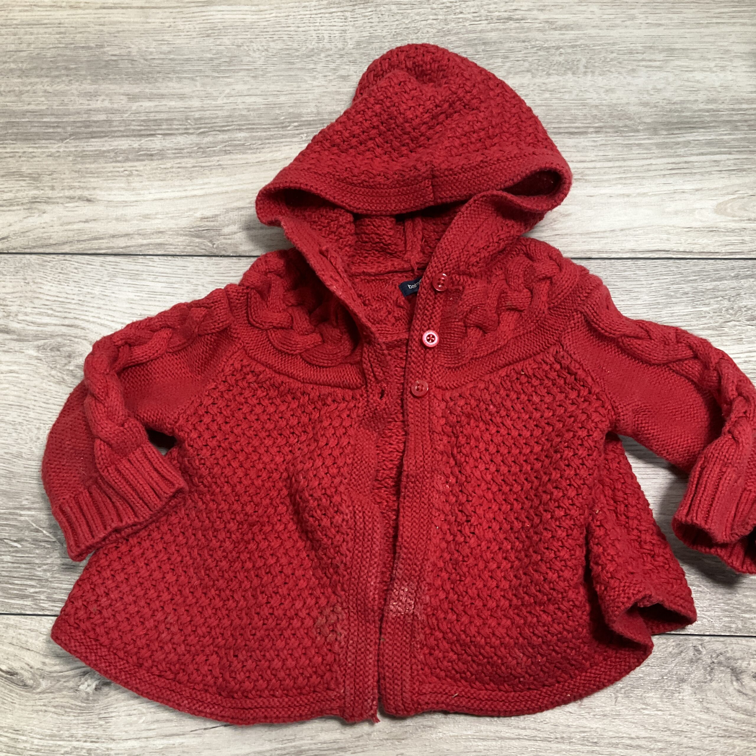 GIRLS - 3/6 Month - Cardigan - Semi - Play Clothes Condition