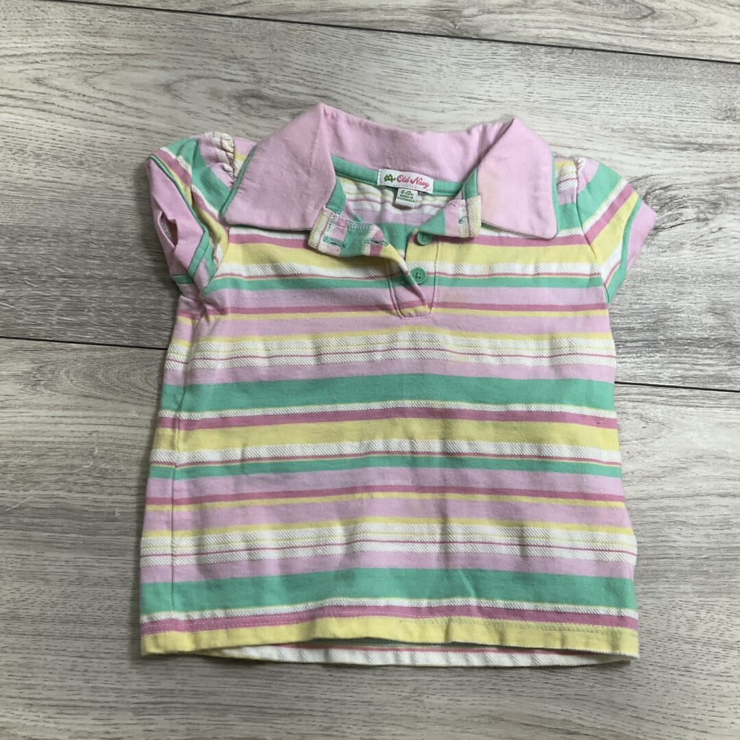 GIRLS - 6/12 Month - Shirt - Play Clothes Condition