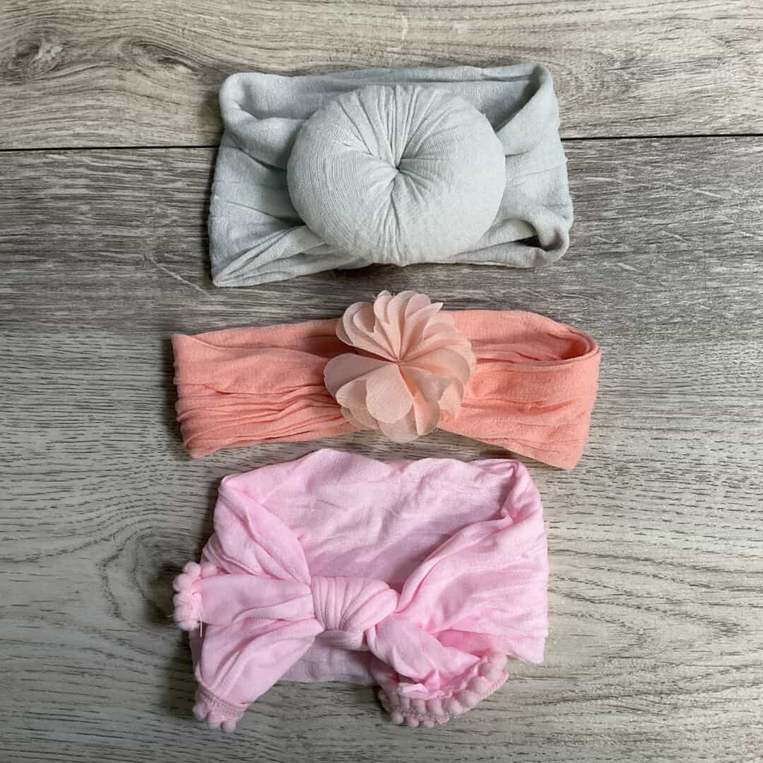 GIRLS – 0/6 Months – Headband Bows