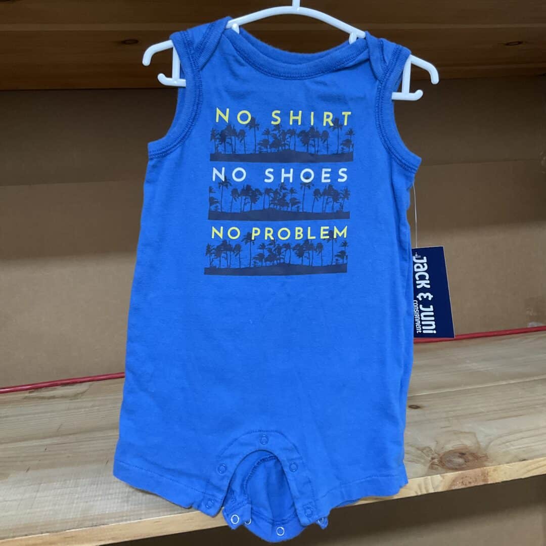 BOYS - 6/12 Month - Romper