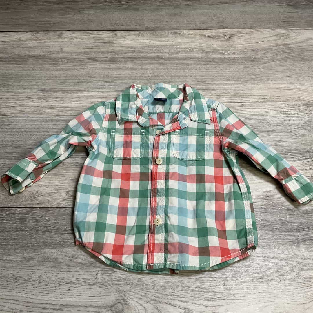 BOYS - 6/12 Months - Button Down