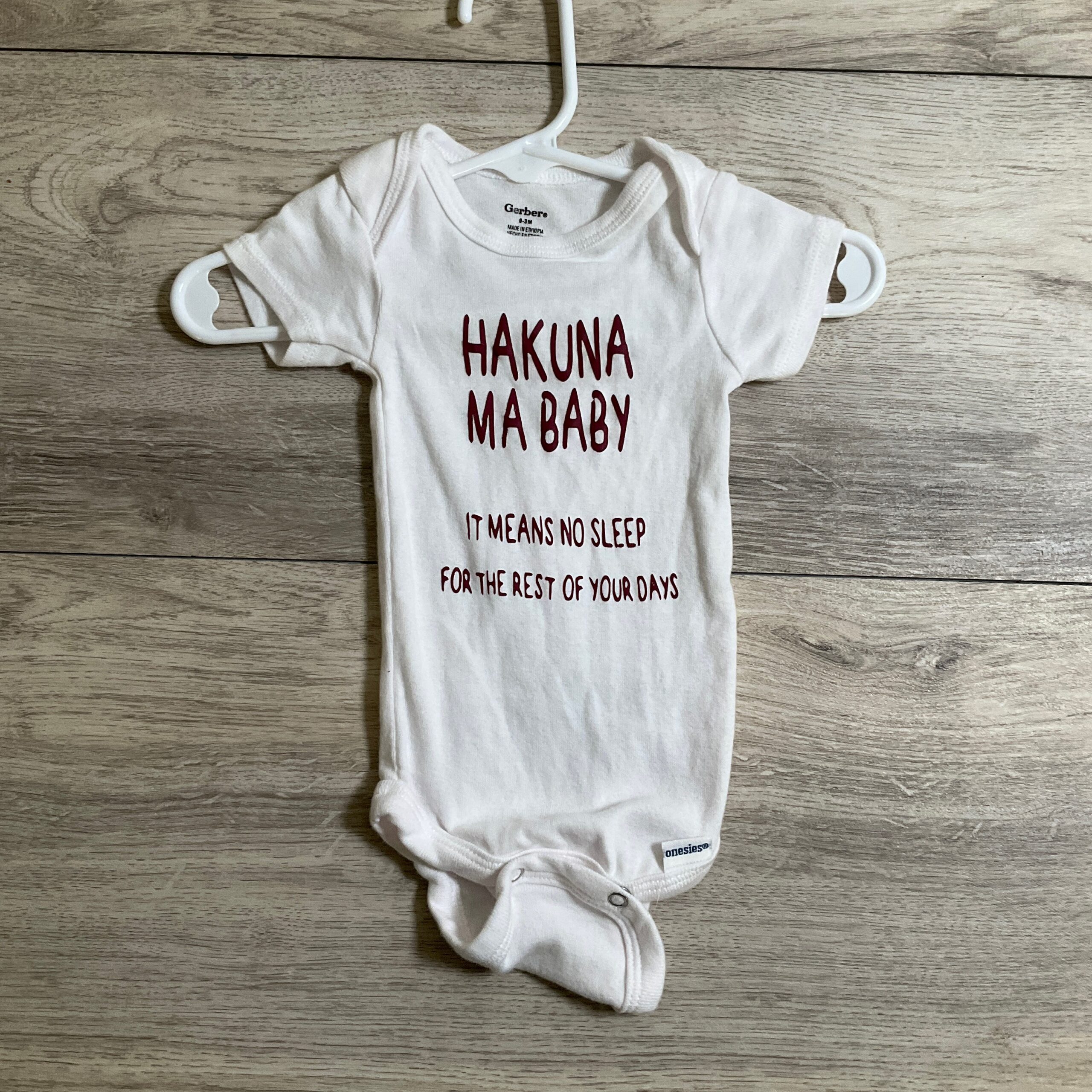 BOYS - 0/3 Month - Onesie