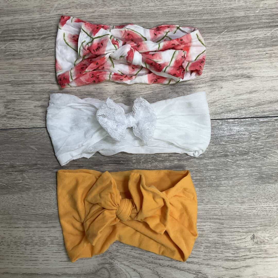 GIRLS - 0/6 Months - Headband Bows