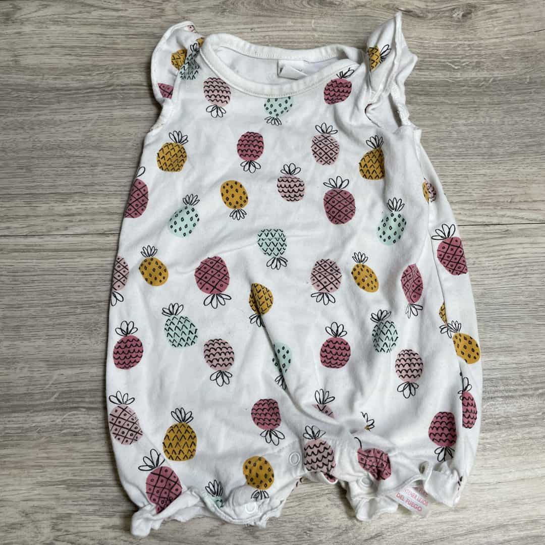 GIRLS - 3 Months - Romper - Play Clothes Condition (Pilling)