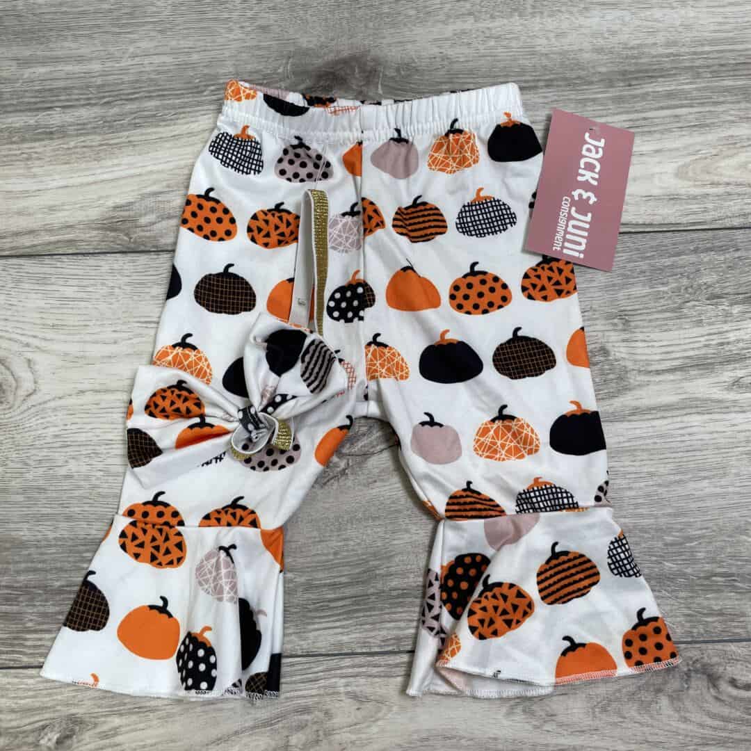 GIRLS - 0/3 Months - Pants w/ Bows