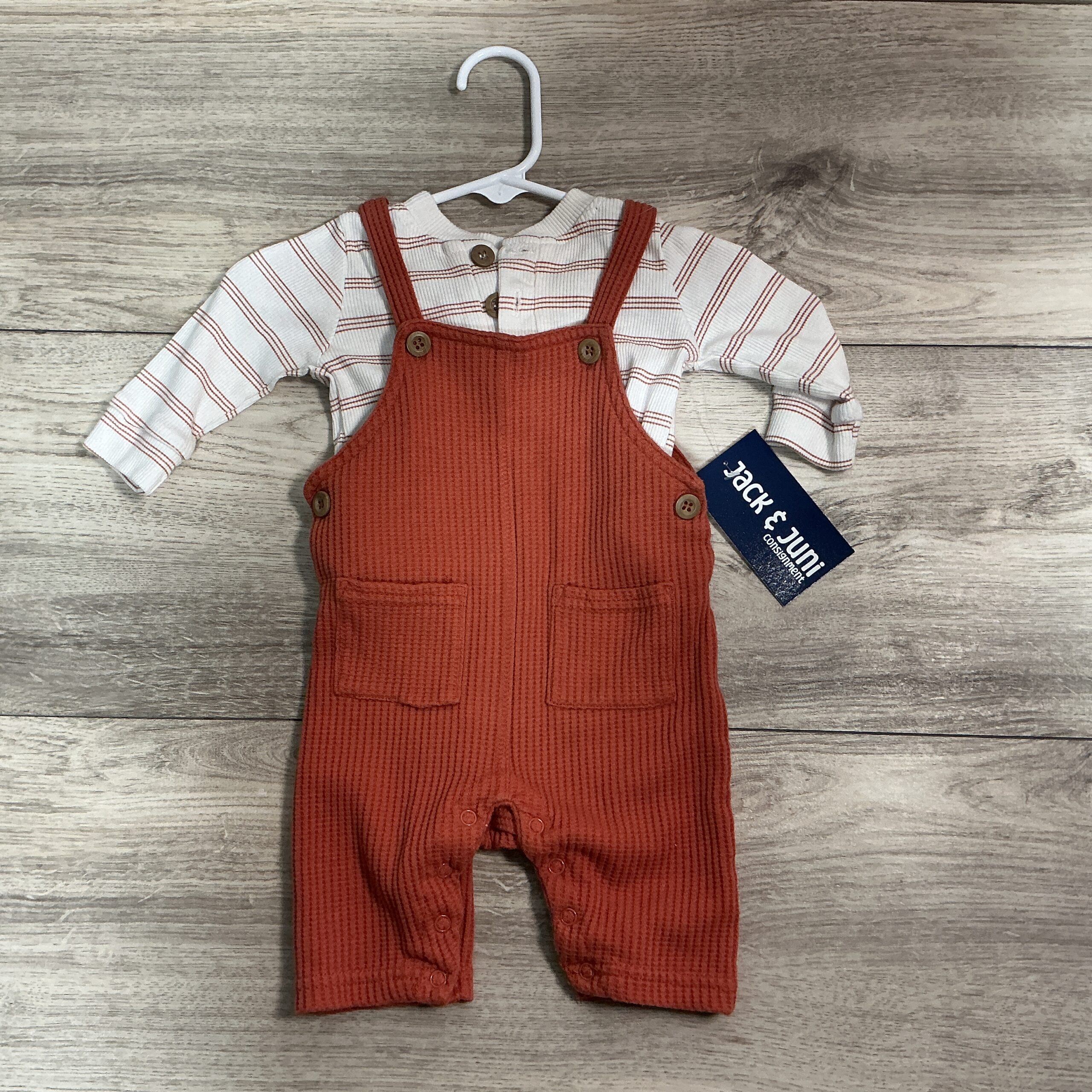 BOYS - 0/3 Month - Overall Outfit