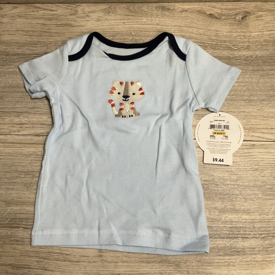 BOYS - Newborn - PJ Shirt - NEW