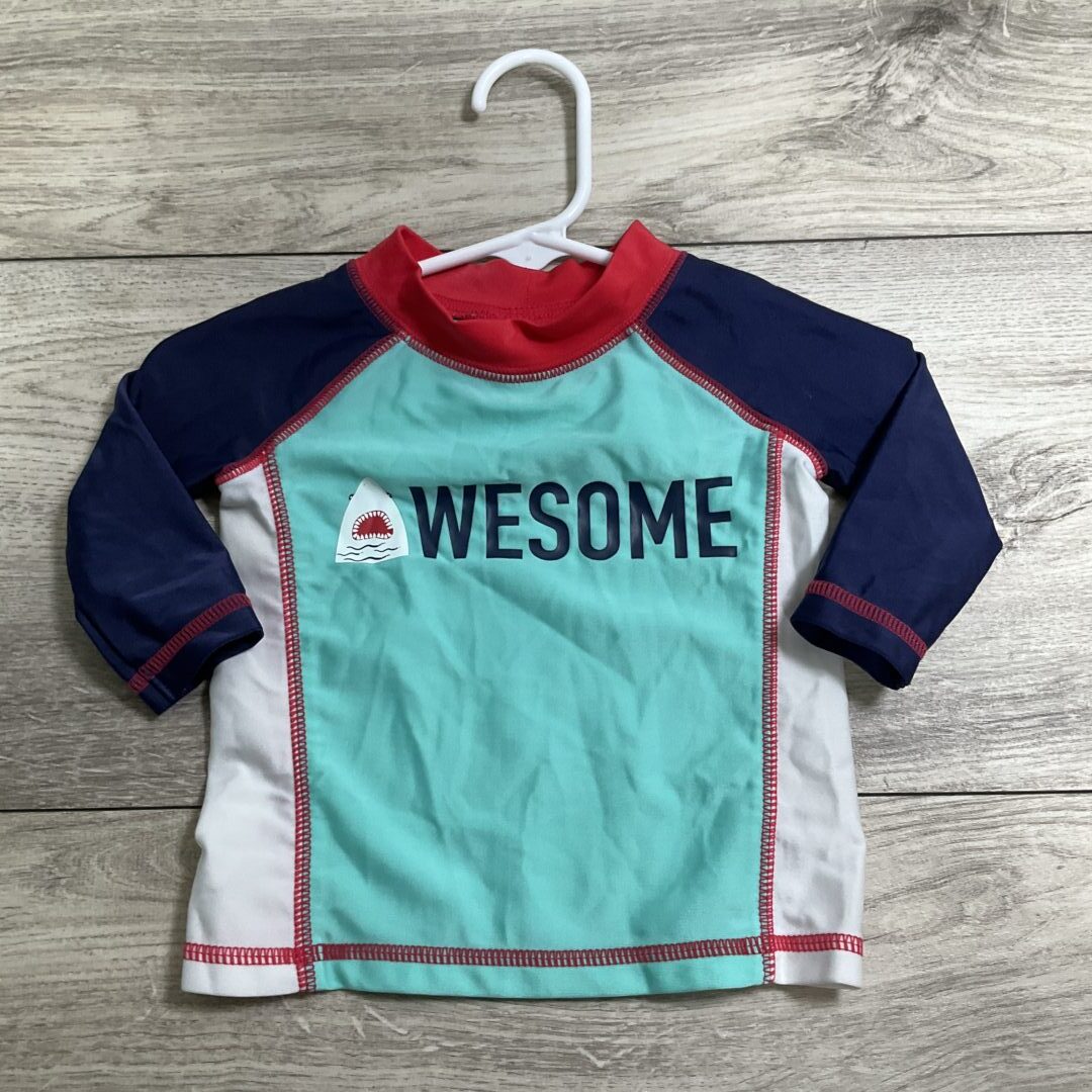 BOYS - 3/6 Month - Thicker Swim Shirt