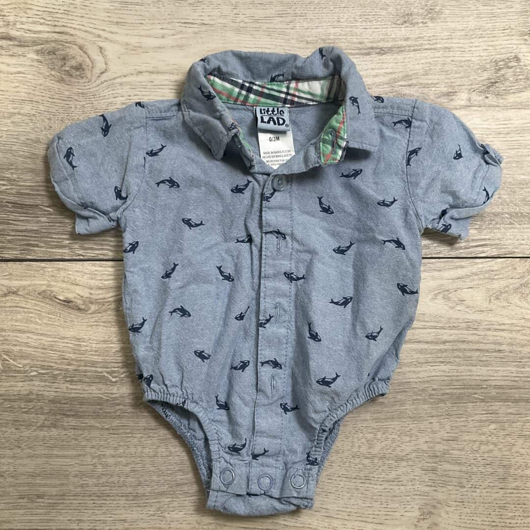 BOYS - 0/3 Month - Onesie