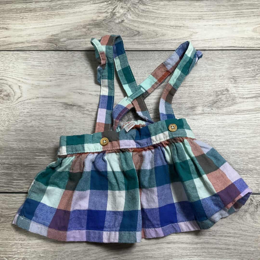 GIRLS - 0/3 Month - Overall Skirt
