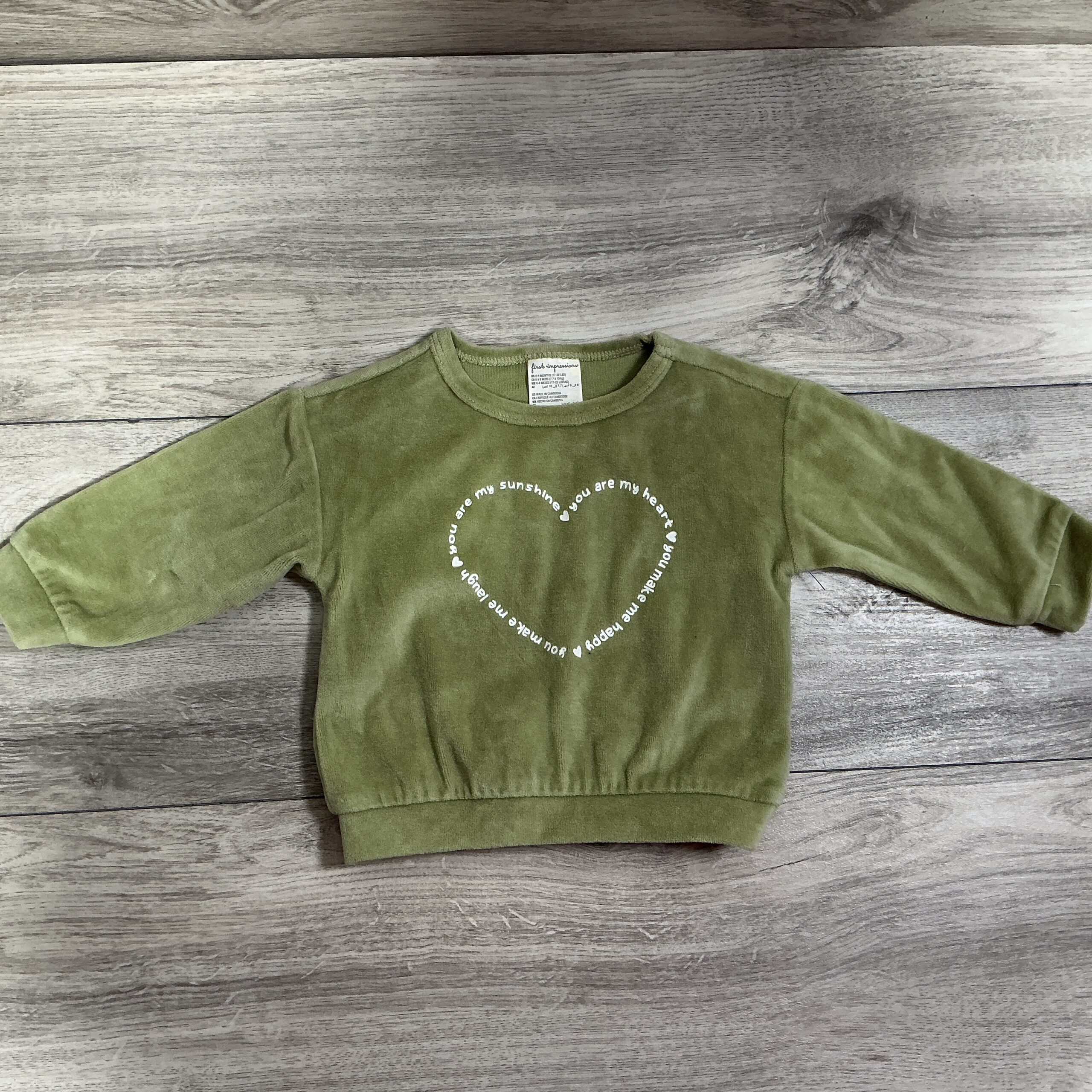 GIRLS - 6/9 Month - Pullover