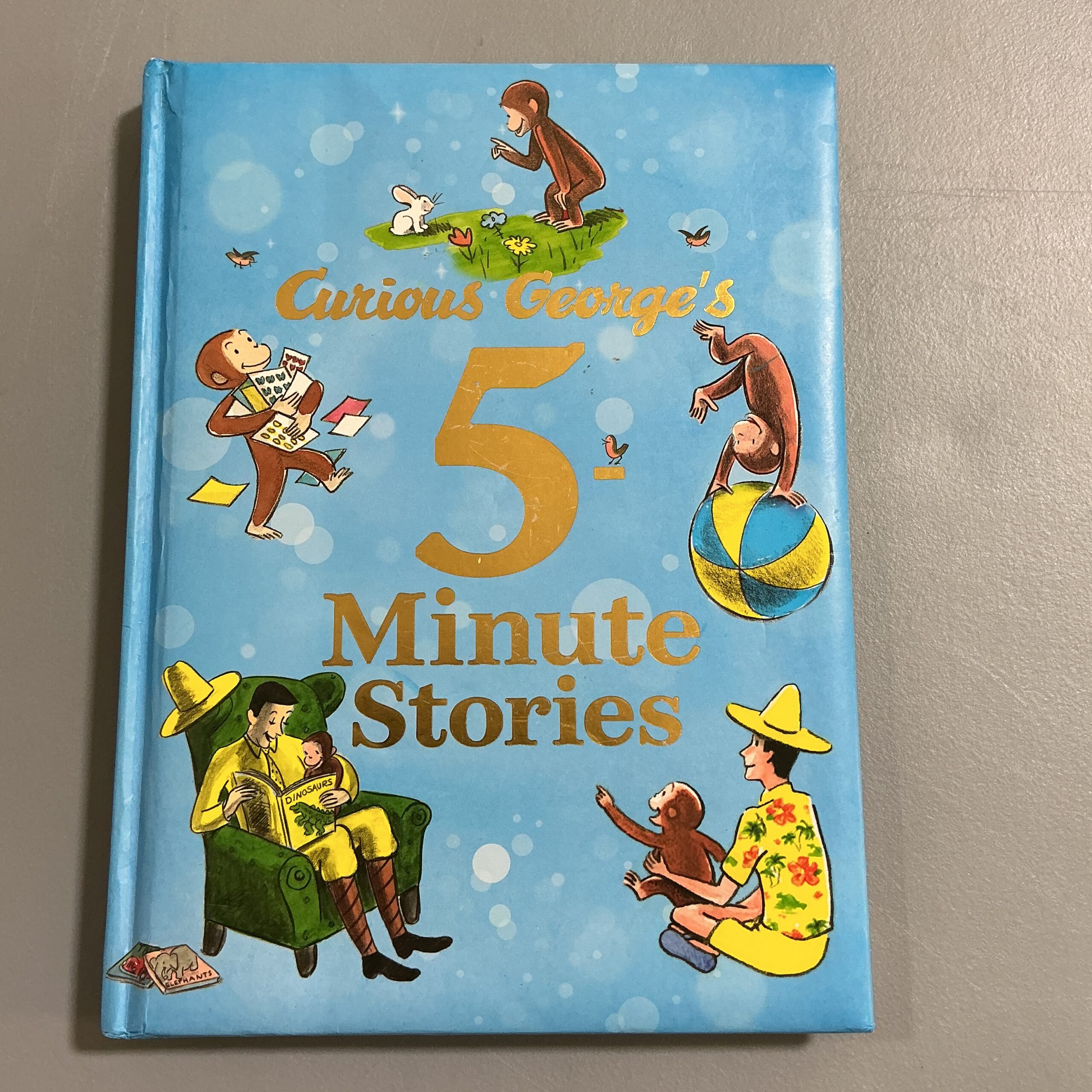 Curious George 5 Minute Stories - Book - Written In