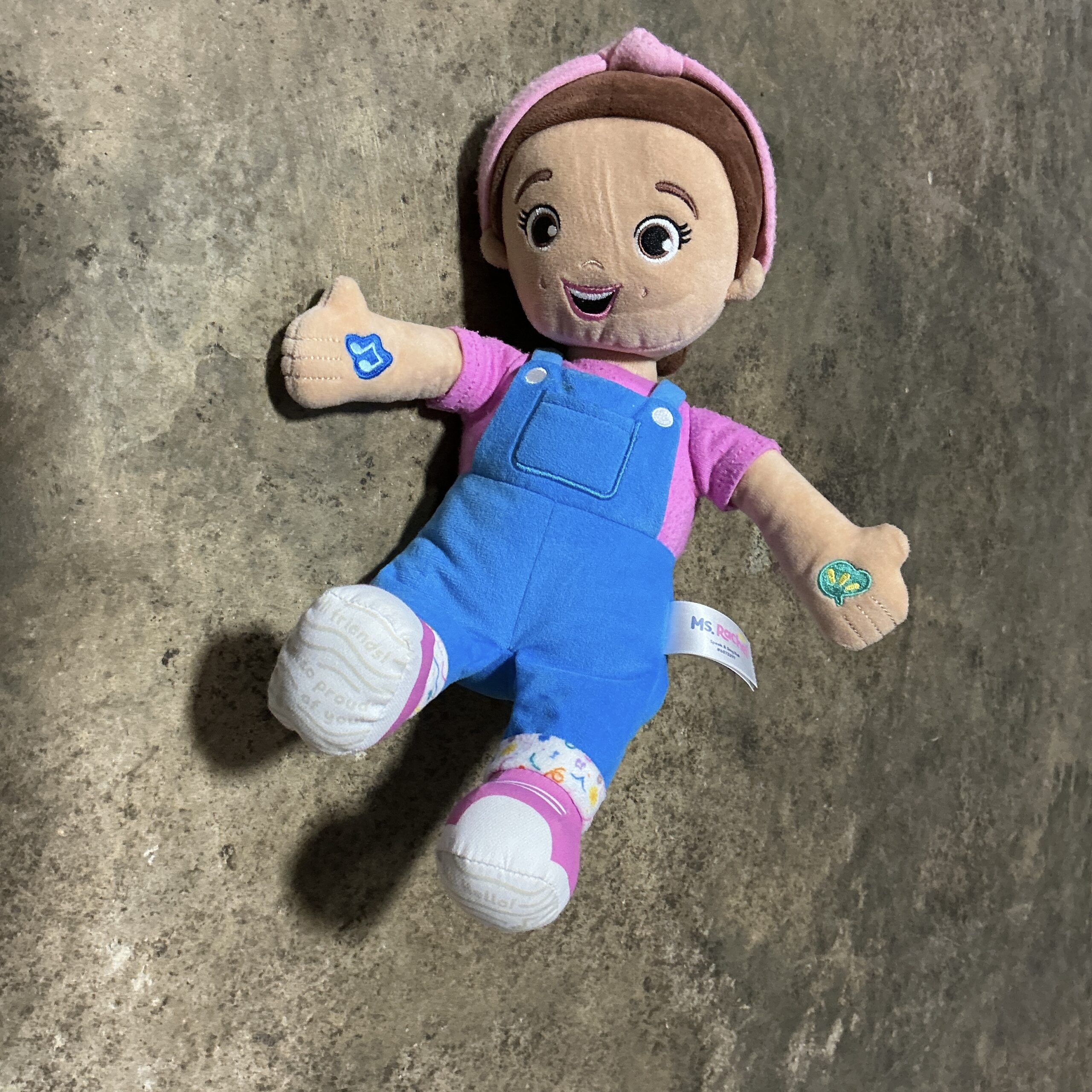 Mrs Rachel Stuffed Singing Doll