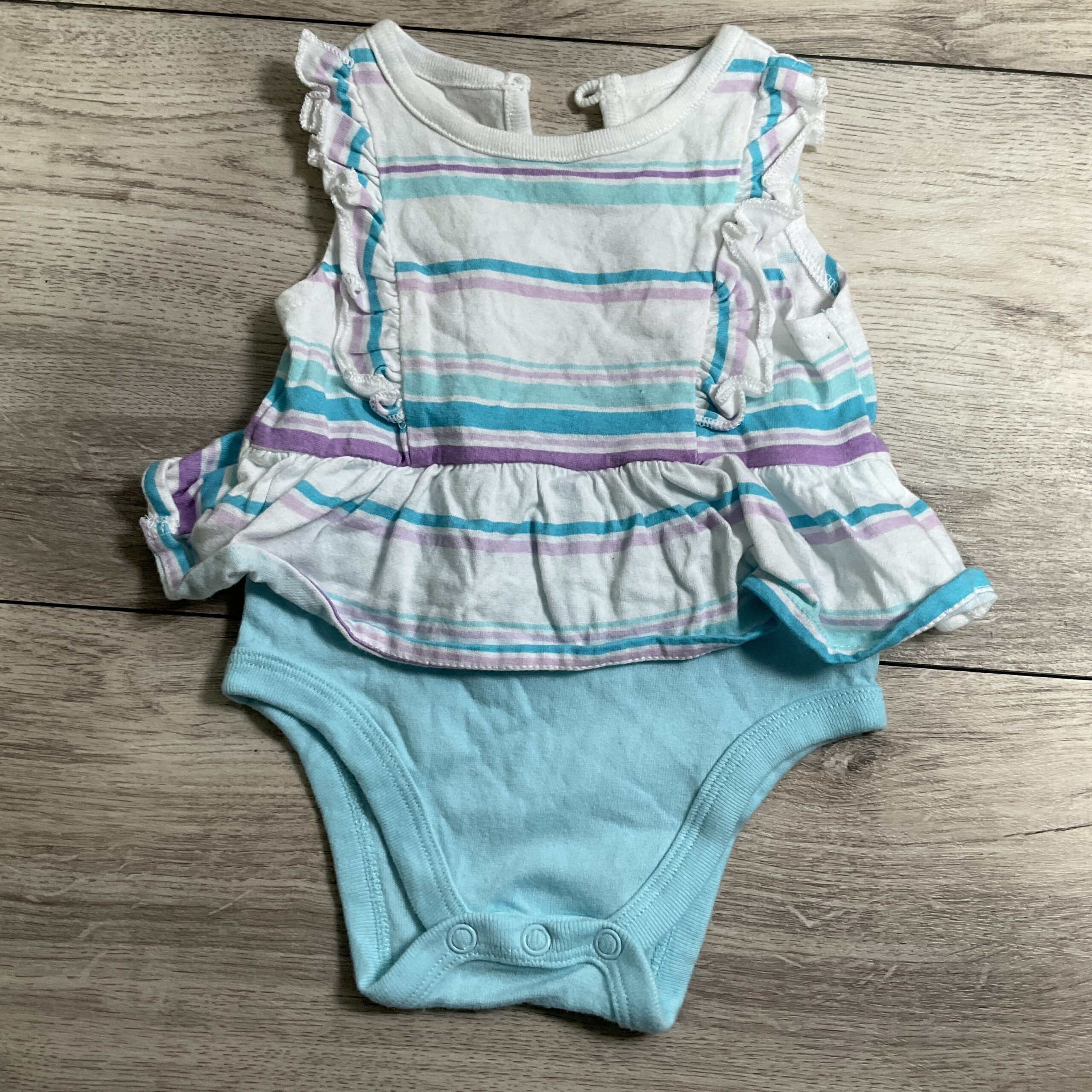 GIRLS - 0/3 Month - Outfit Onesie