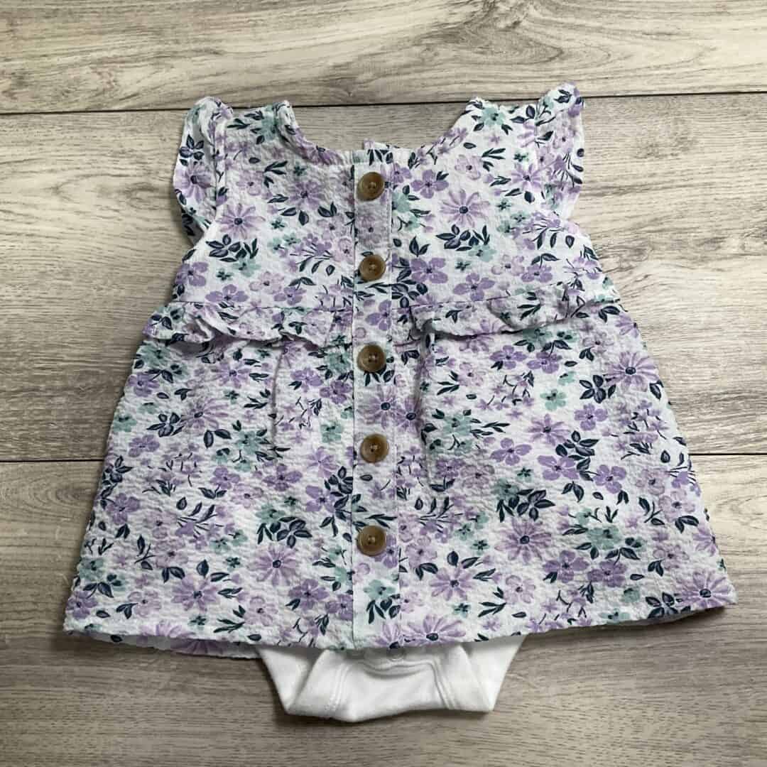 GIRLS - 6/9 Month - Onesie Outfit
