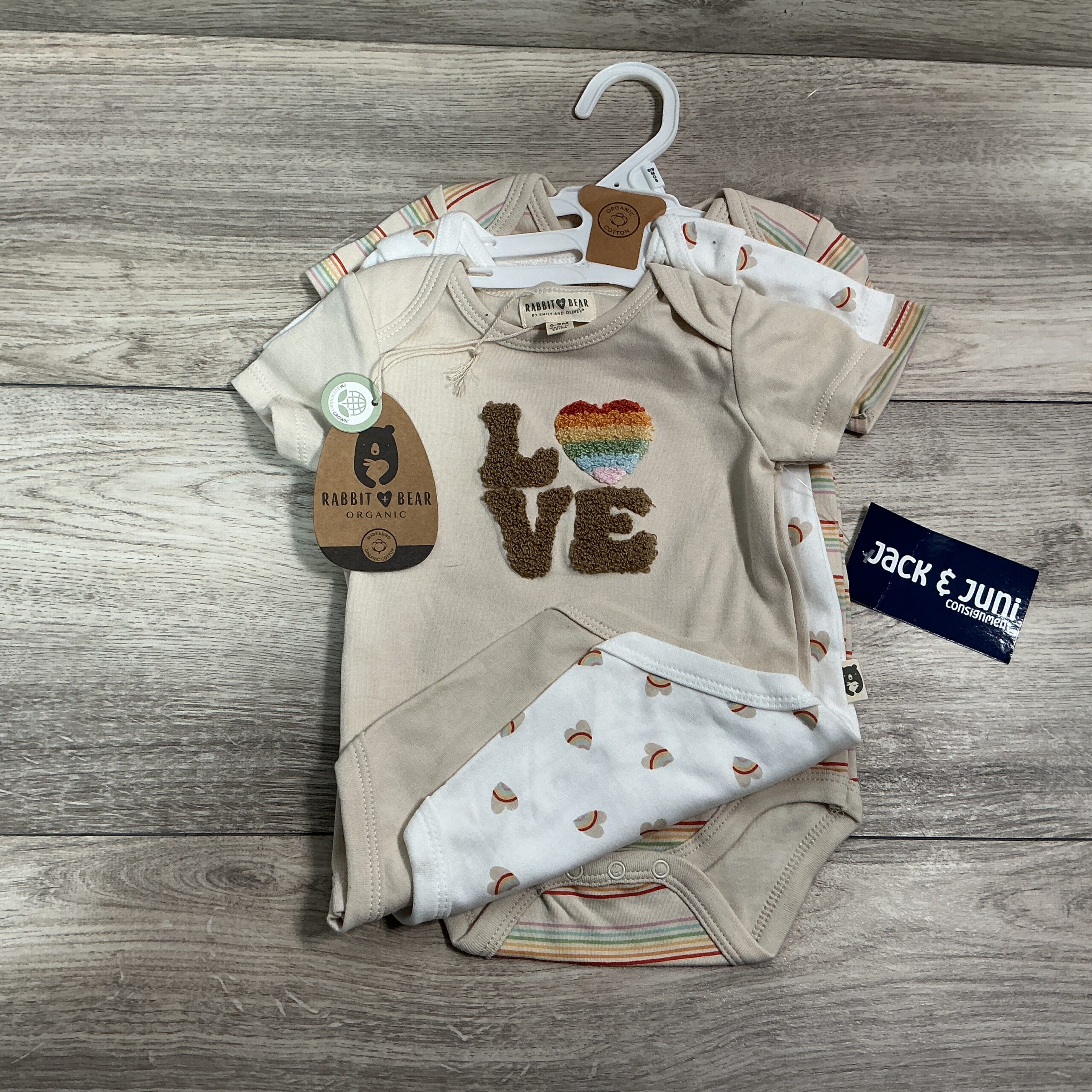 BOYS - 6/9 Month - Onesie - Set of 3 - NEW