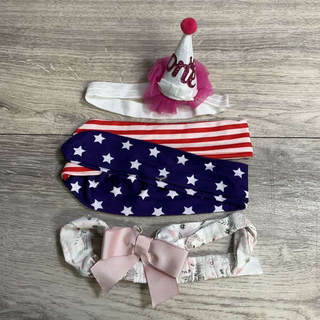 GIRLS – 0/6 Months – Assorted Bows