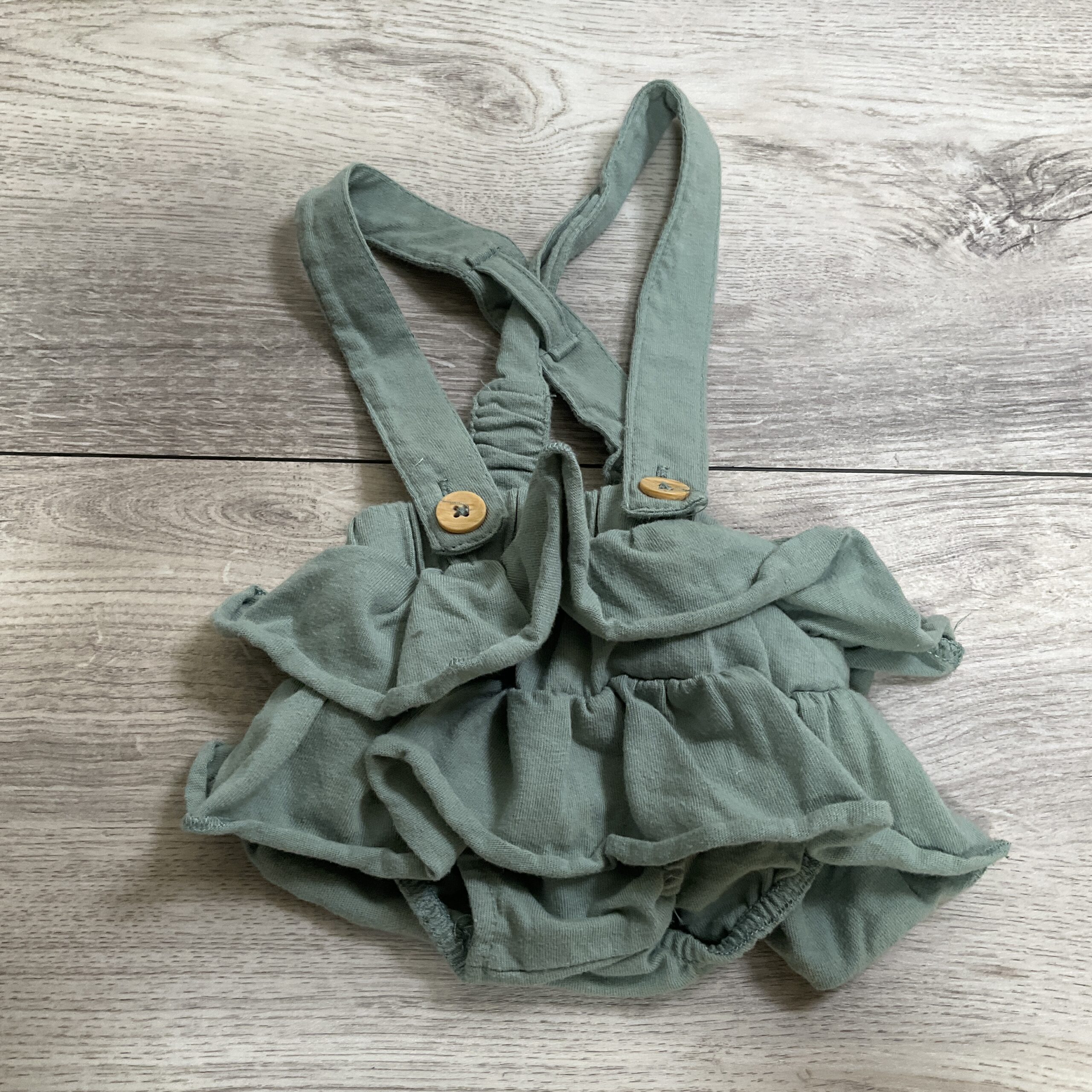 GIRLS - 0/3 Month - Overall Onesie