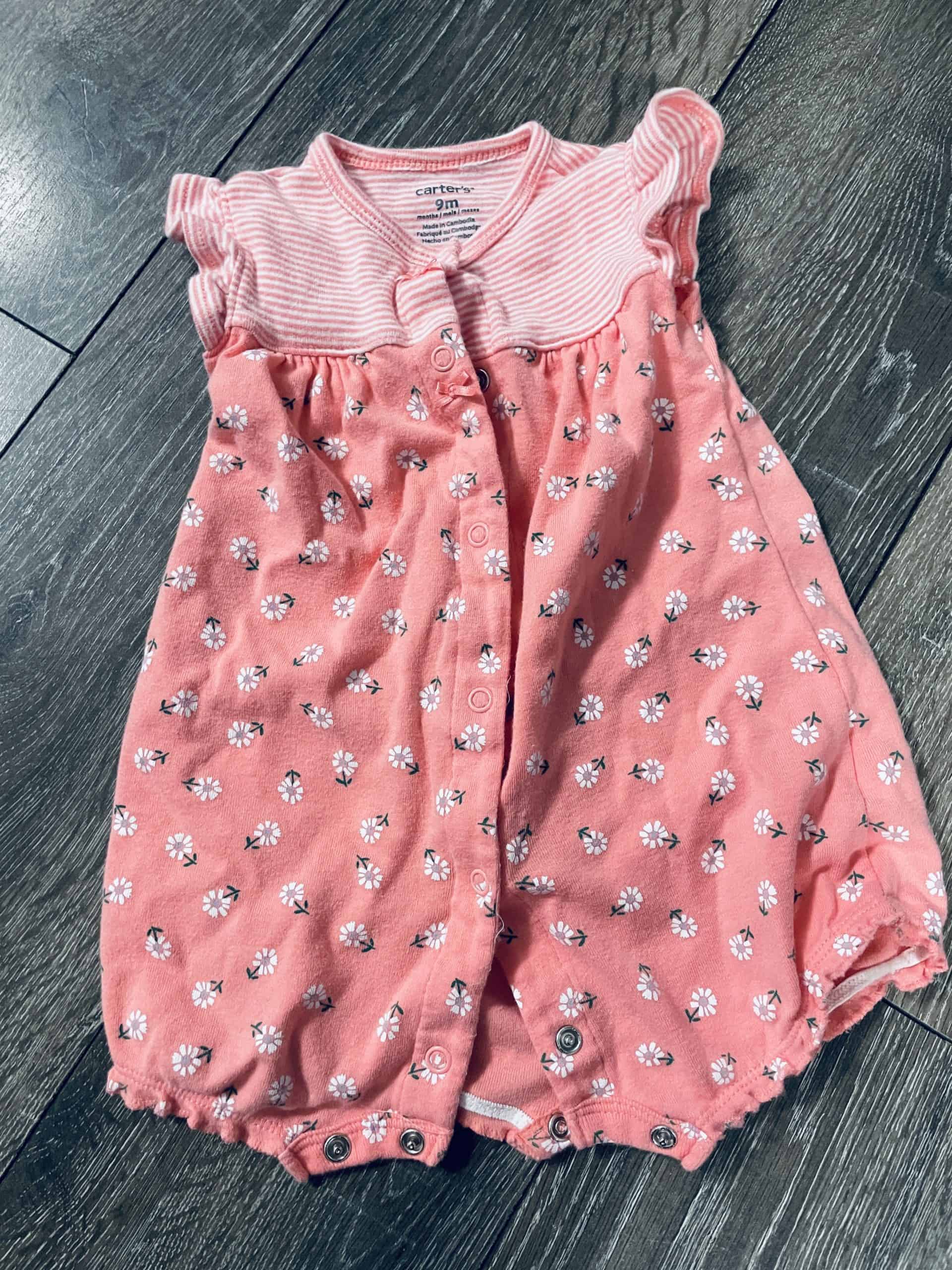 GIRLS - #2111 - 9 Months - Romper