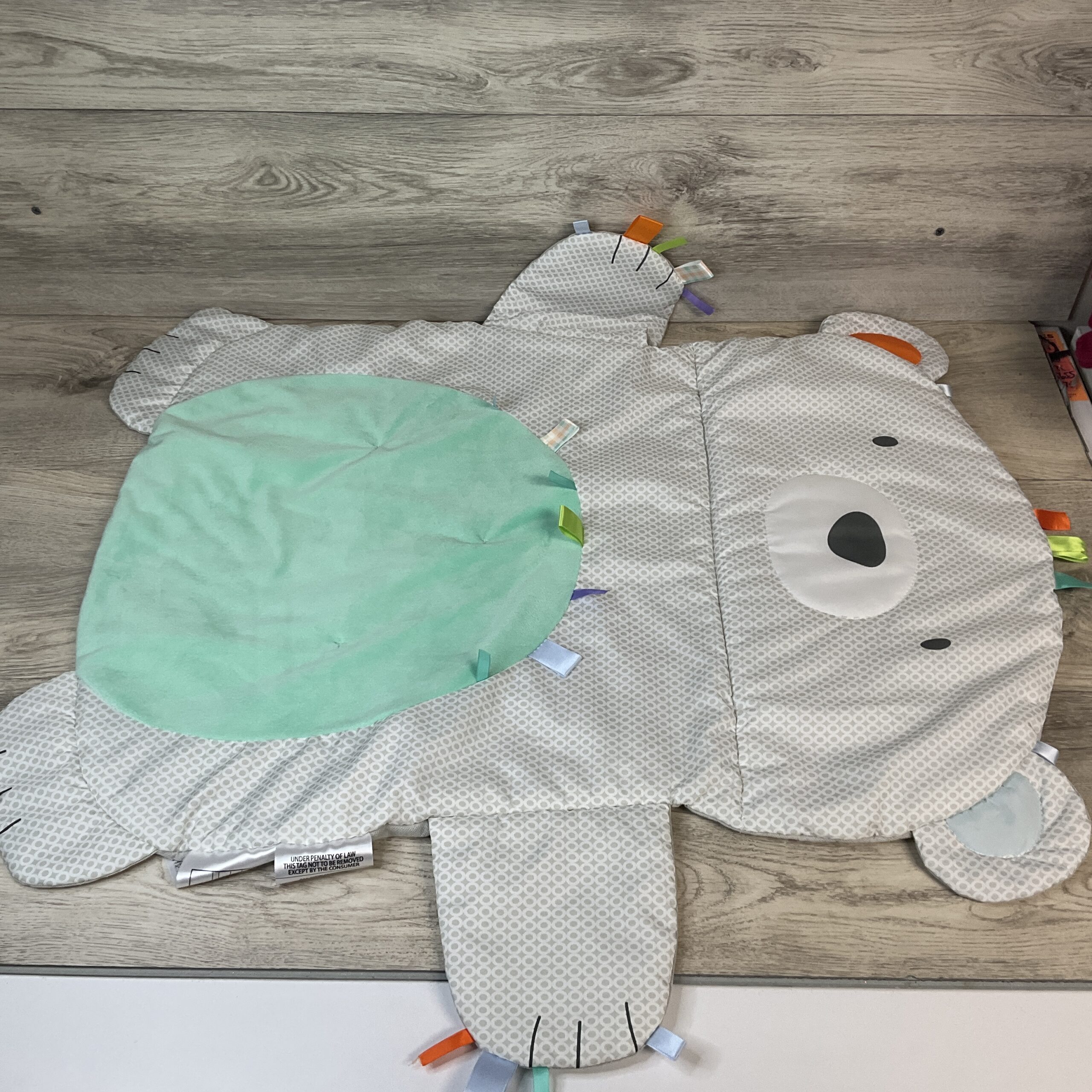 Bright Starts Tummy Time Prop & Play Baby Activity Mat with Support Pillow