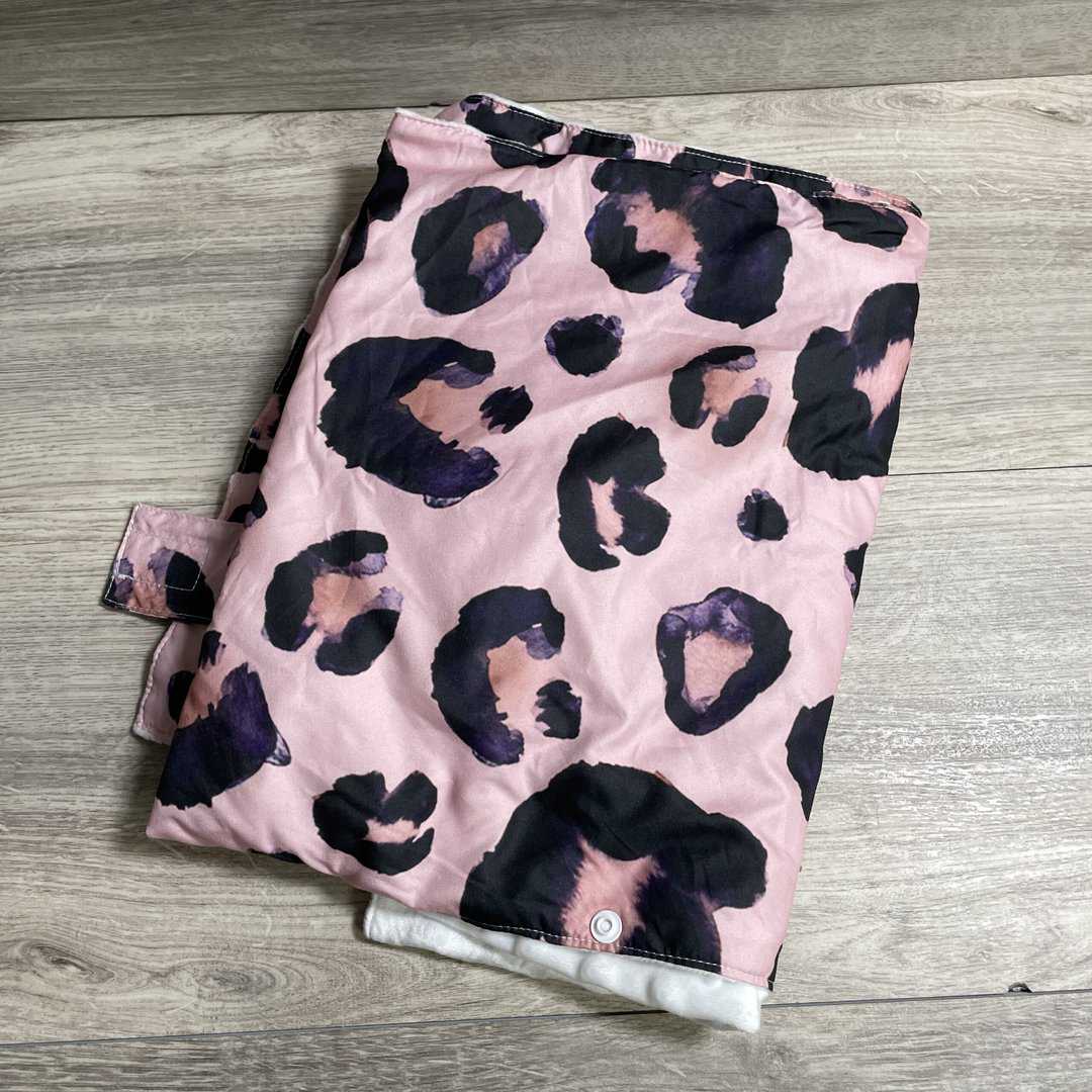 Baby Carseat Canopy, Opening Minky Car Seat Cover for Babies
