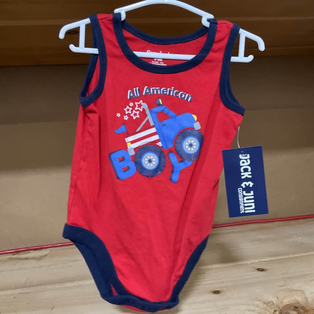 BOYS - 6/9 Month - Tank Onesie