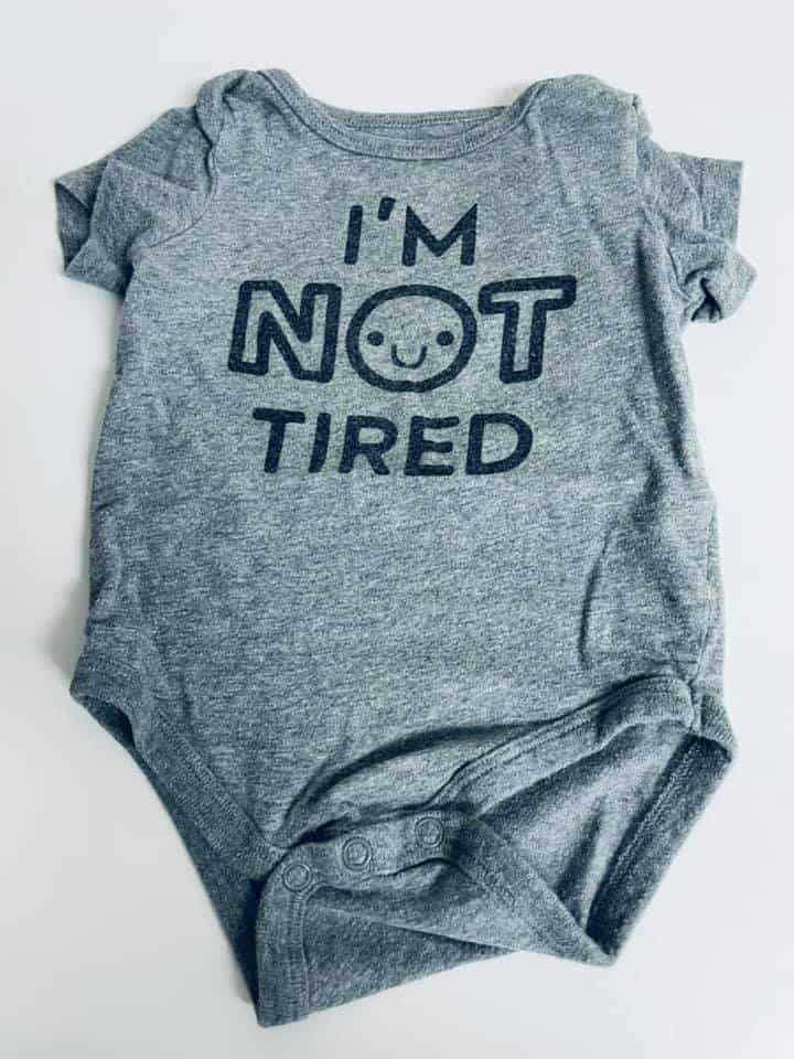BOYS - #284 - $3 - 6 Months - Onesie