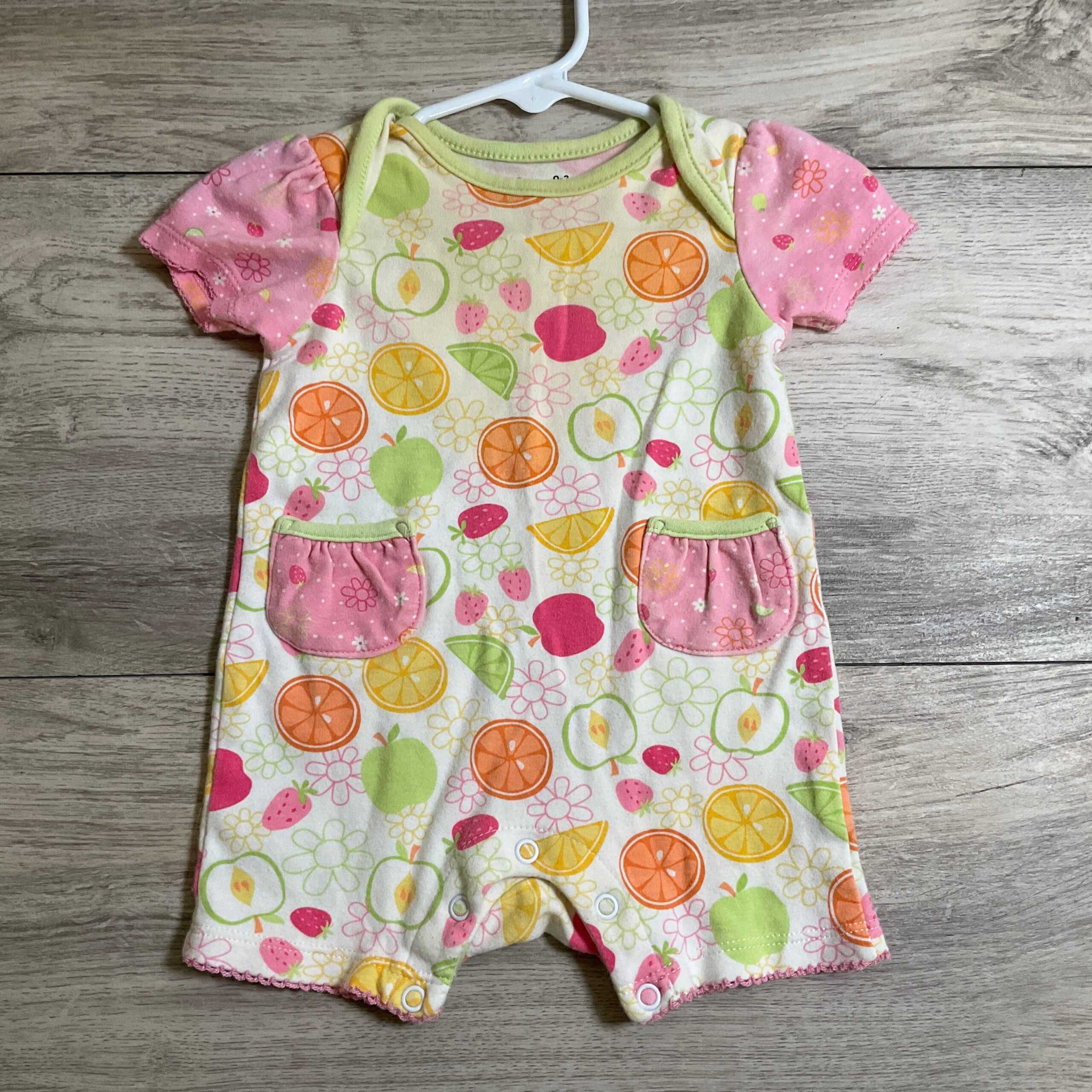 GIRLS - 0/3 Month - Romper - Heavy Play Clothes