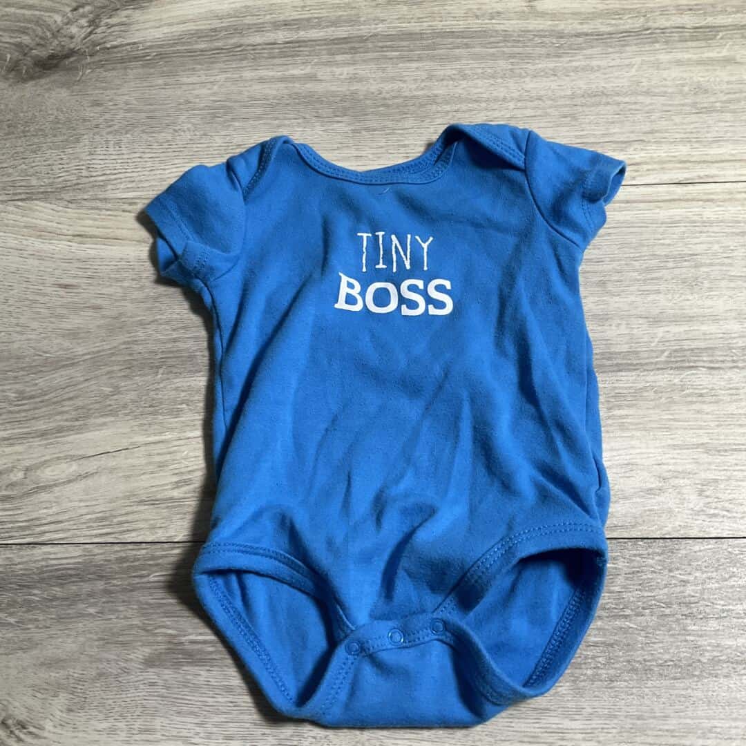 BOYS - 3/6 Months - Onesie