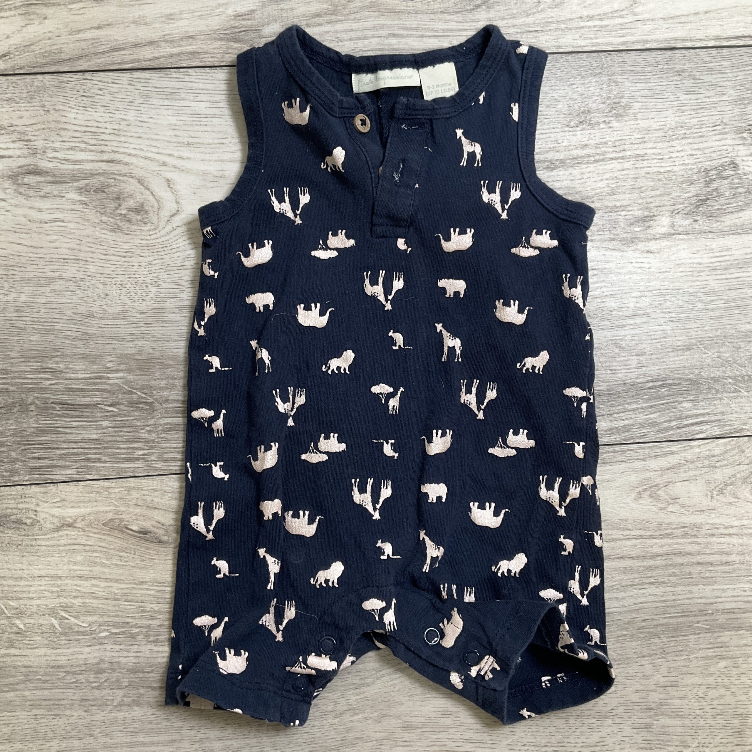 BOYS - 0/3 Month - Romper