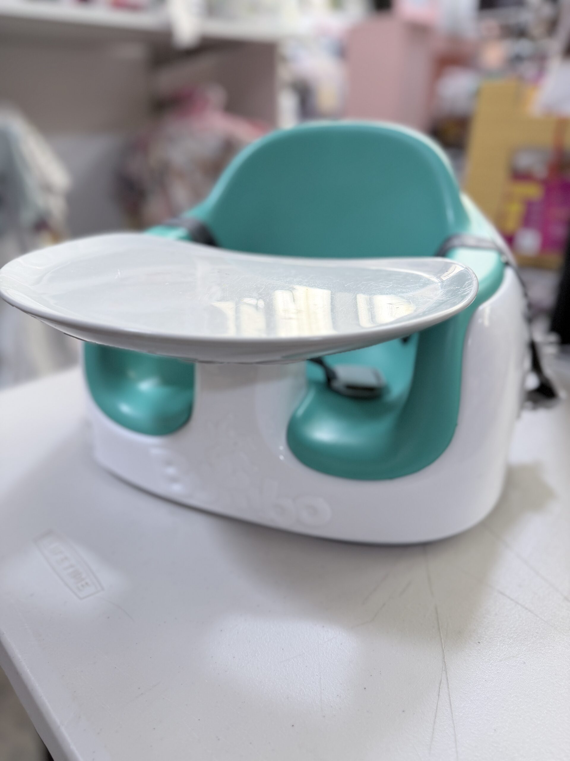 Bumbo Baby & Toddler Multi-Seat 3-in-1 Booster Seat/High Chair, Aqua