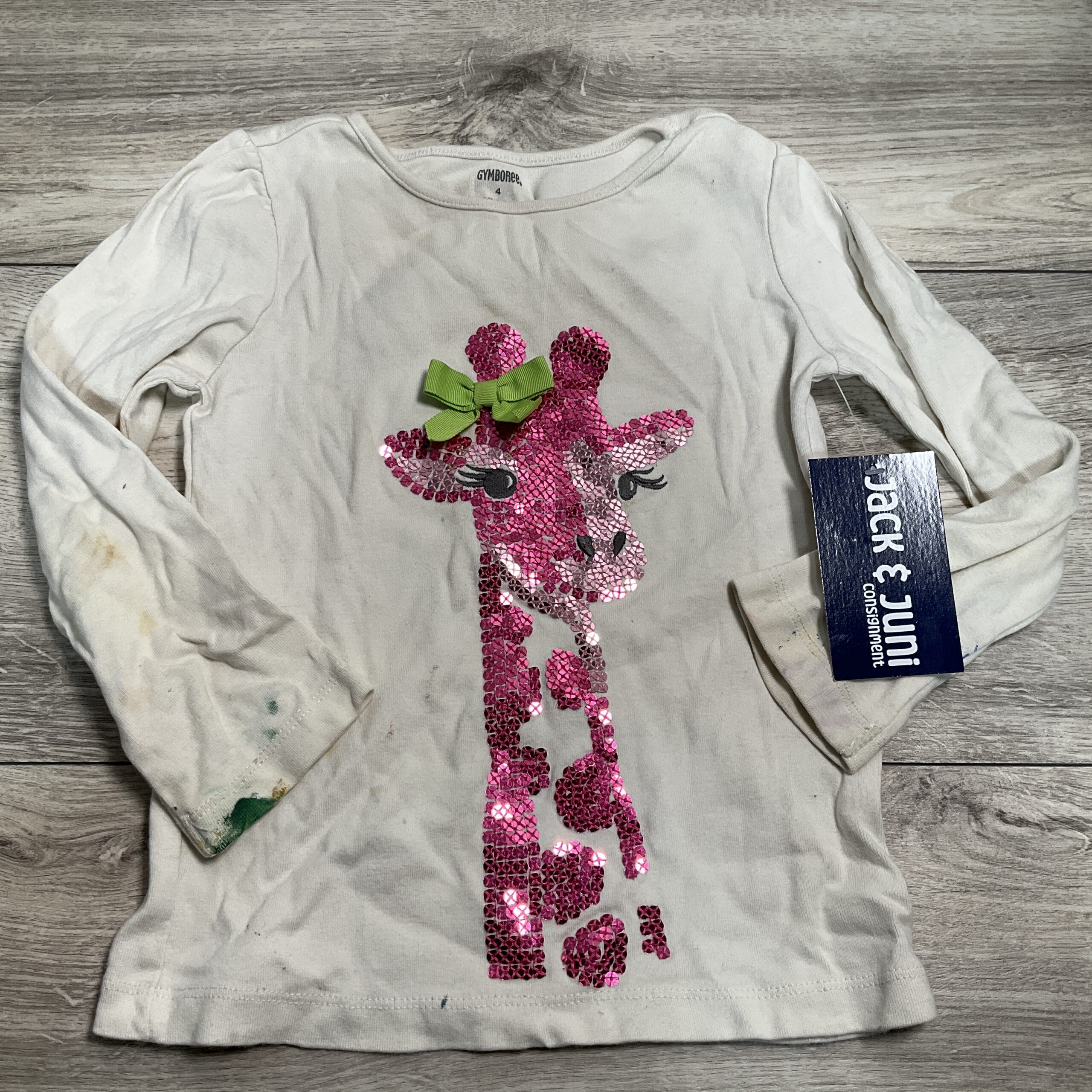 GIRLS - 4T - Shirt - Heavy Play Clothes Condition