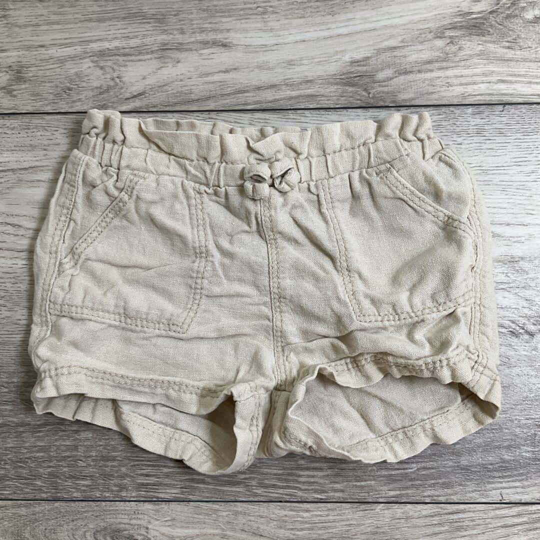 GIRLS - 6/12 Month - Linen Shorts