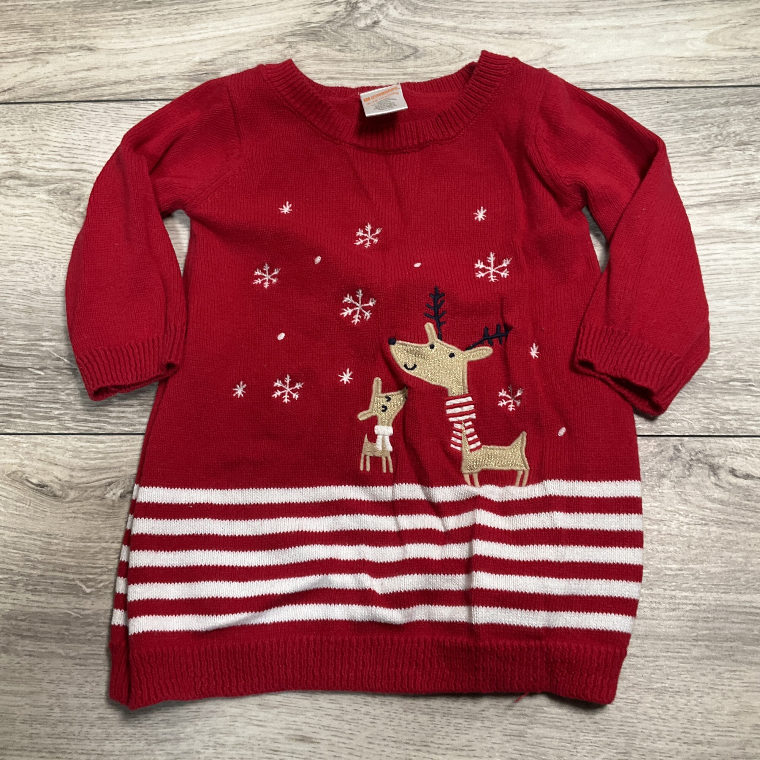 GIRLS - 6/12 Month - Sweater Dress - Vintage