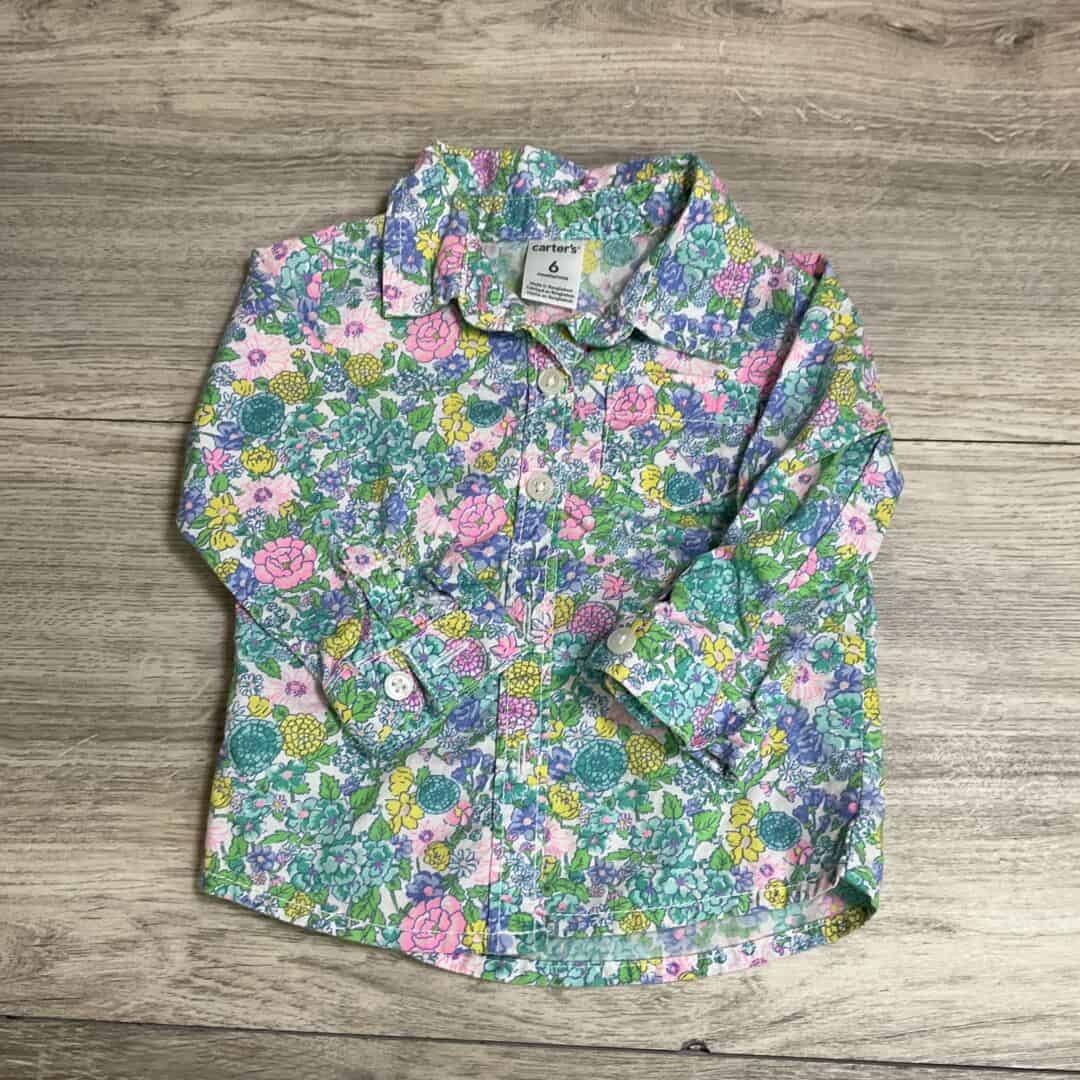 GIRLS - 6 Months - Button Down