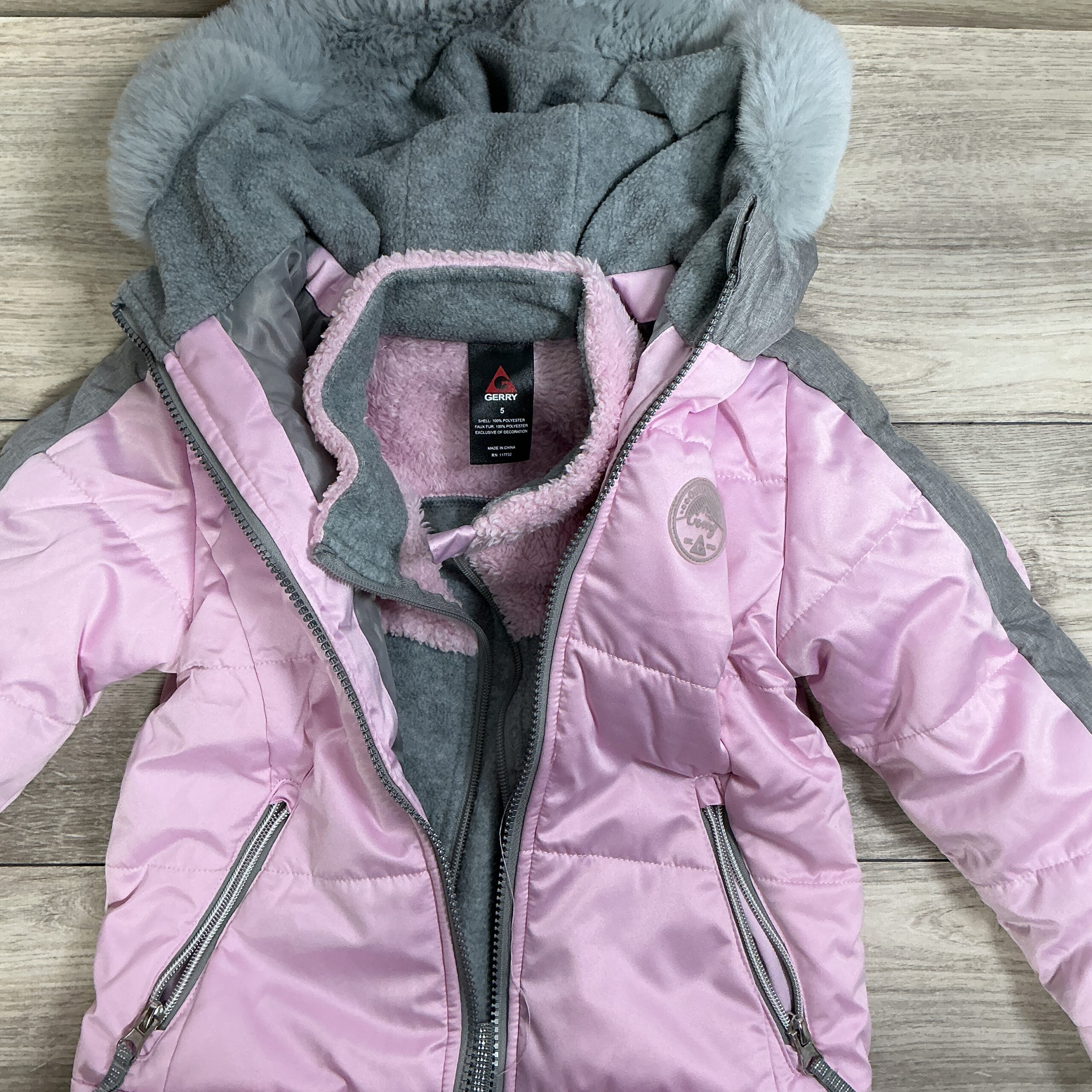 GIRLS - 5T - Winter Jacket (2 Jackets in 1) - NWOT