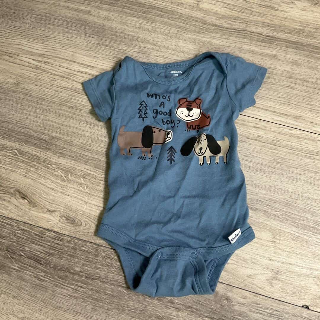 BOYS - 0/3 Months - Onesie