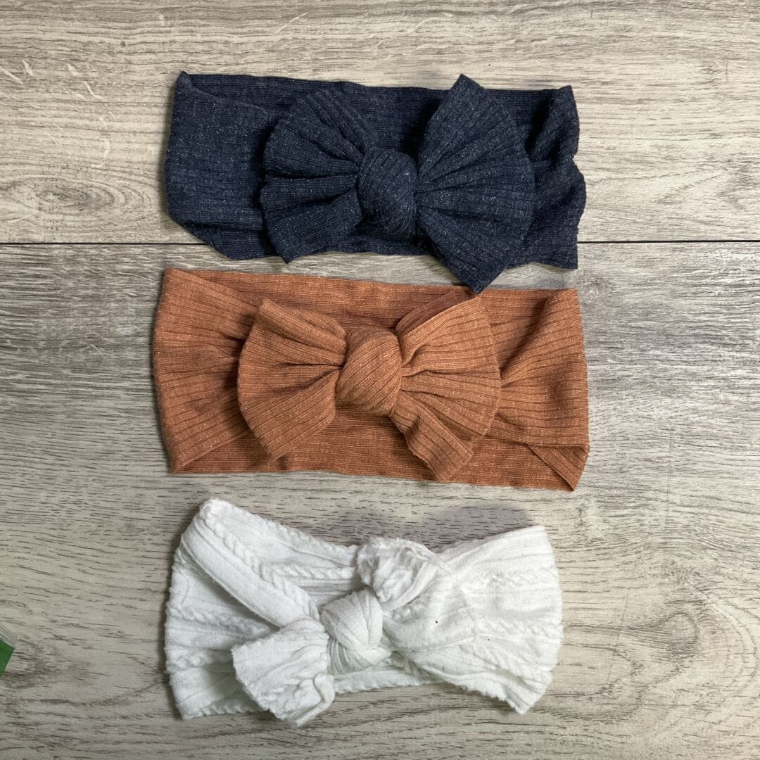 GIRLS – 0/6 Months – Headband Bows