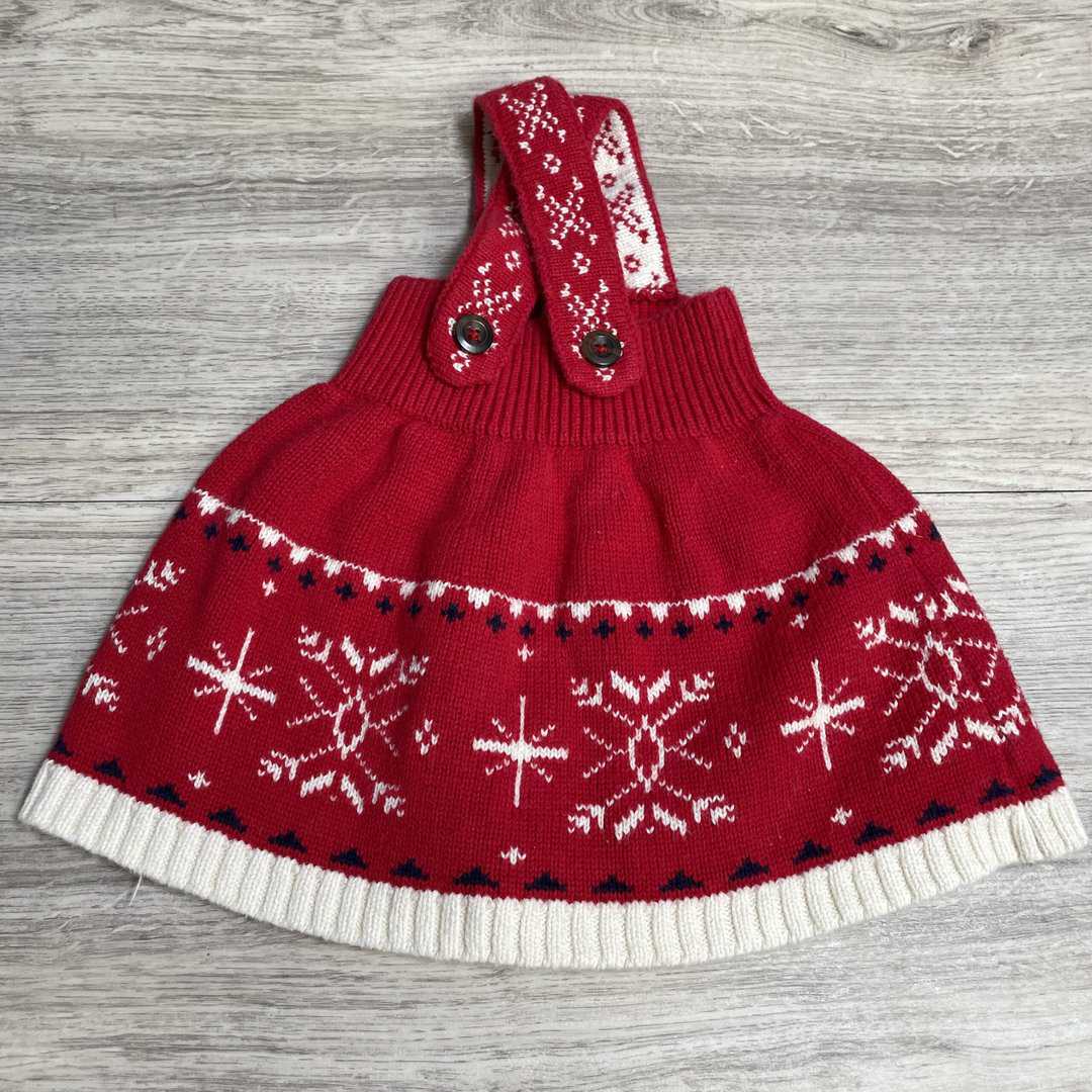 GIRLS - 0/3 Months - Sweater Overalls