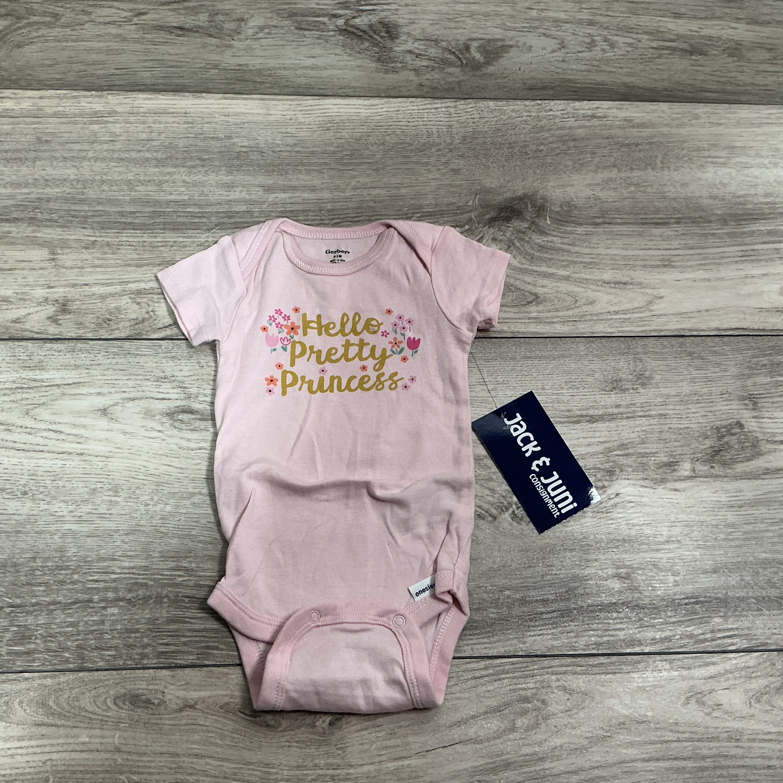 GIRLS - 0/3 Month - Onesie