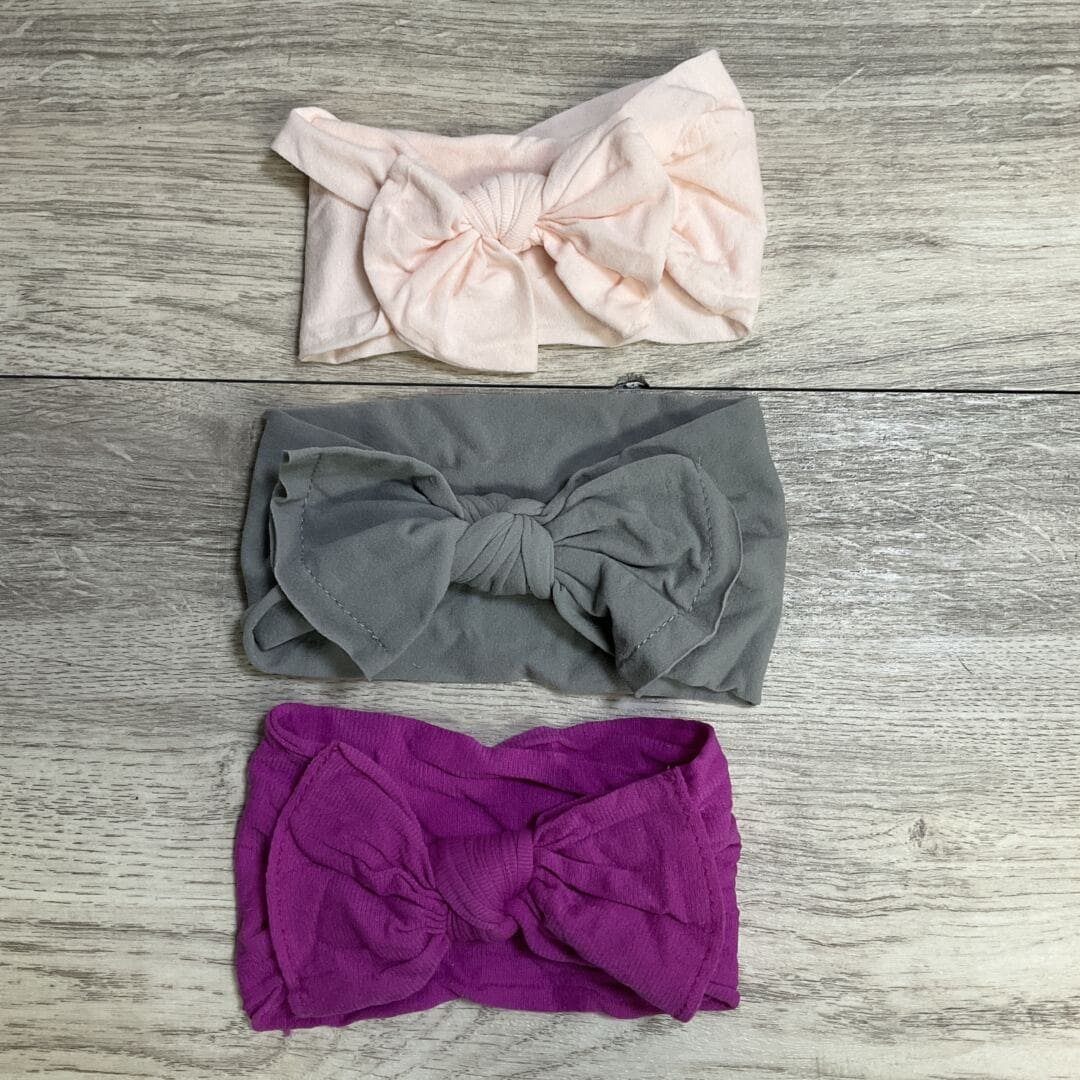 GIRLS - 0/6 Months - Headband Bows