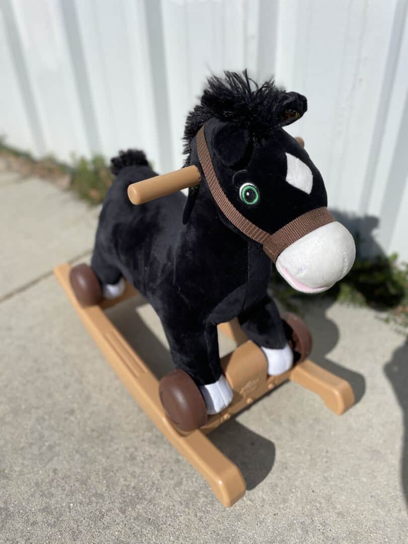 Plush Mini Rocking Horse